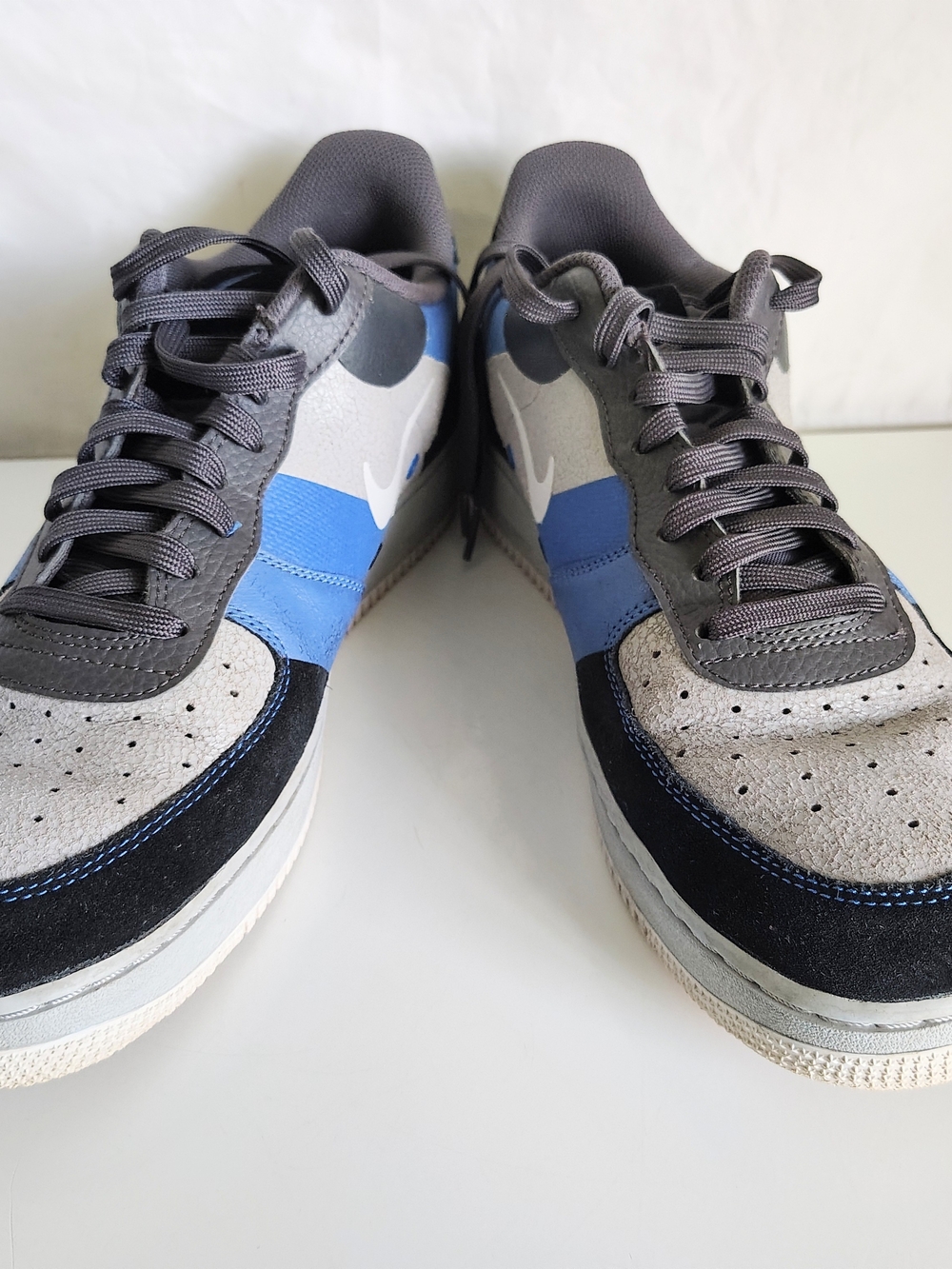 Nike Air Force 1 Low Atmosphere Men's Gray Game Royal Sneakers